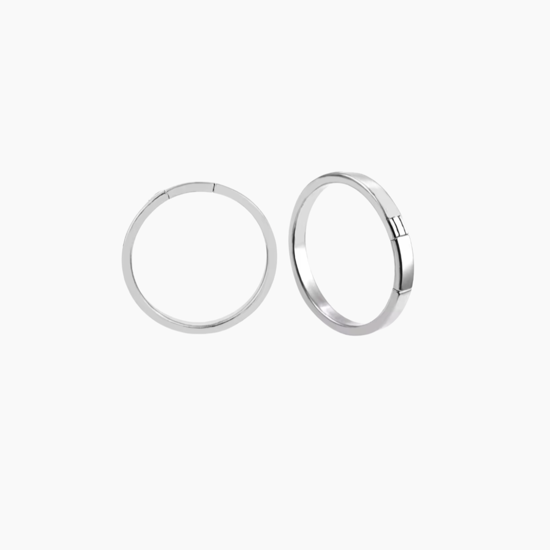 Peso Colgante HOOP FLAT en Acero Inoxidable | Expansiones desde 4mm