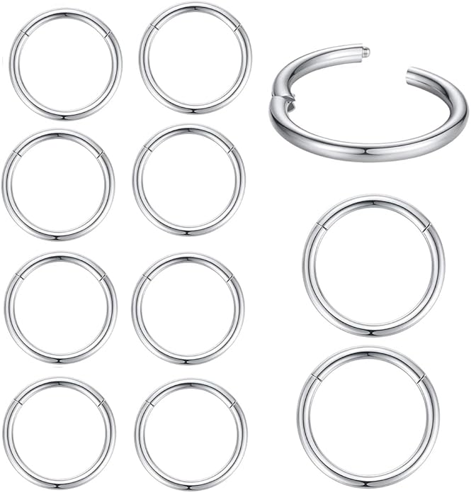 Cuff Ring TITAN en Acero Inoxidable | Expansiones desde 6mm