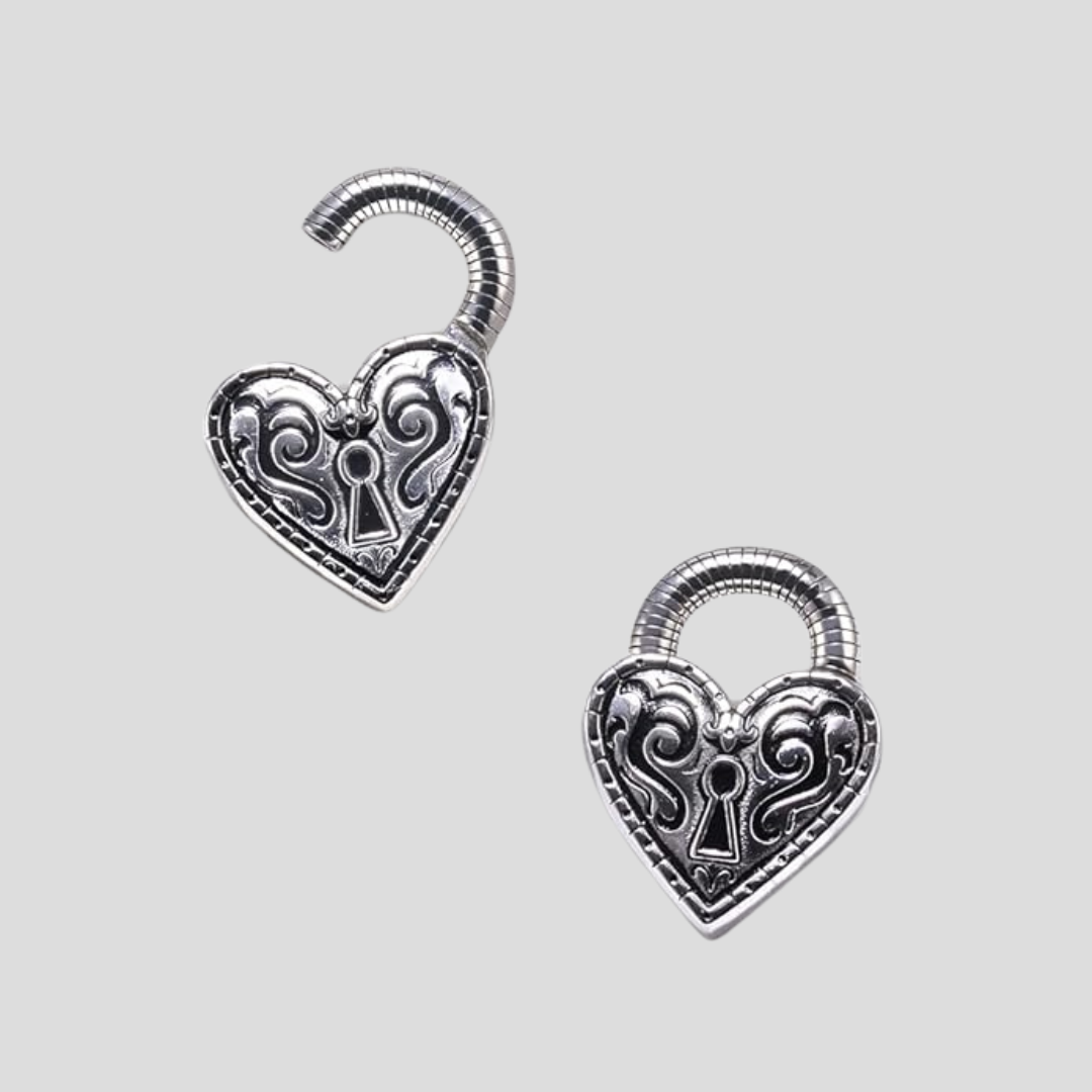Peso Colgante VAULT HEART en Acero Inoxidable | Expansiones desde 5mm