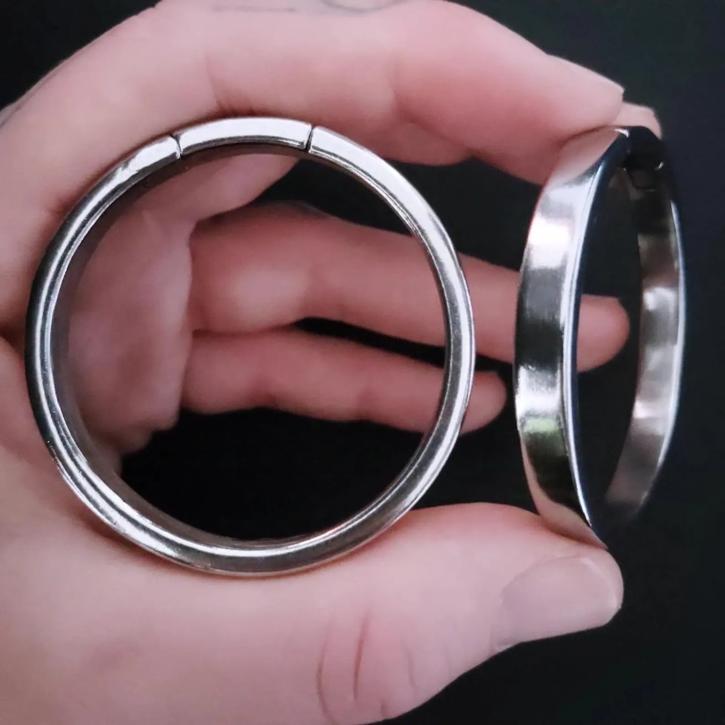 Peso Colgante HOOP FLAT en Acero Inoxidable | Expansiones desde 4mm