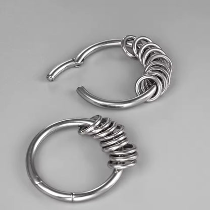 Peso Colgante HALO RING en Acero Inoxidable | Expansiones de 6mm